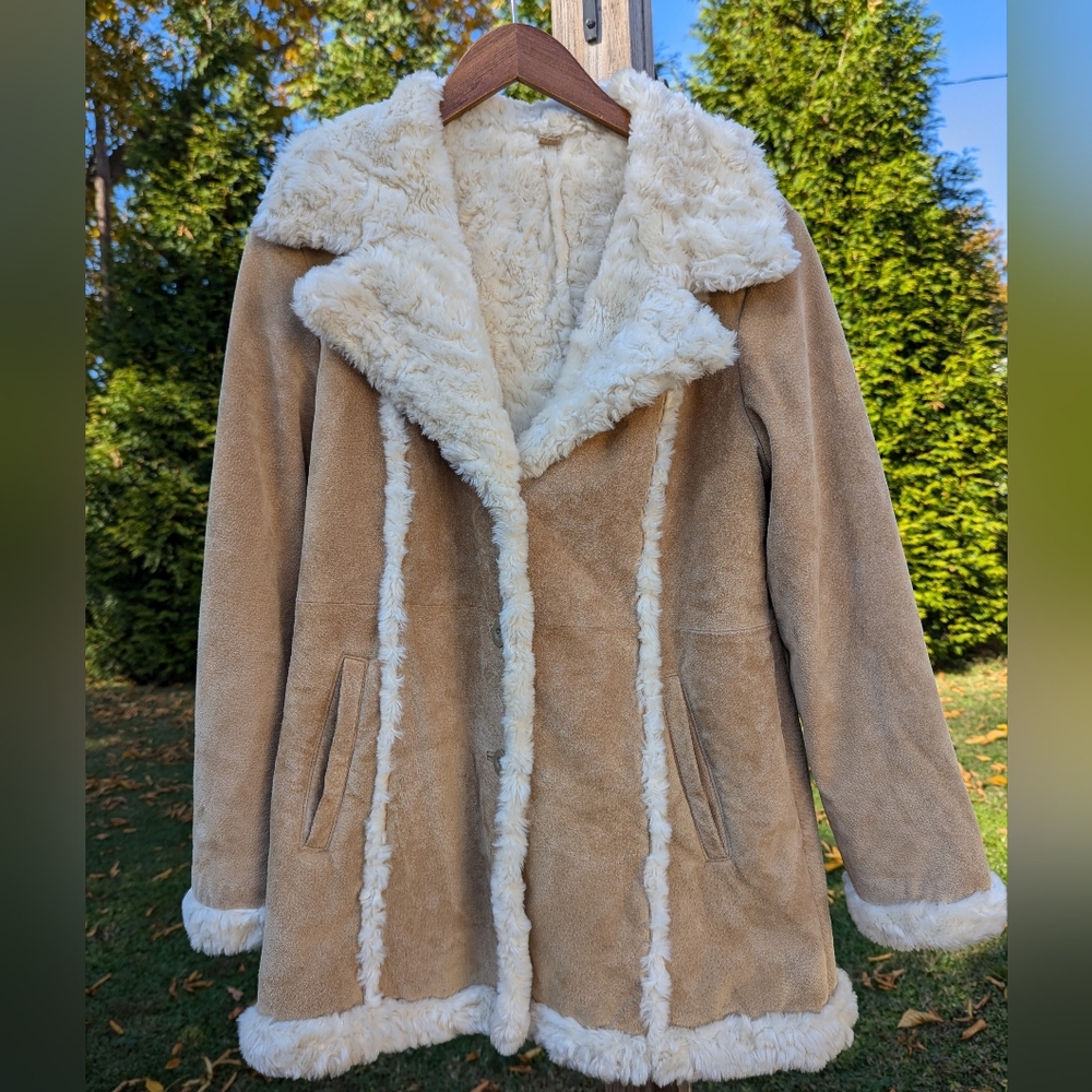 Women's Wilsons Leather Suede Jacket size Large